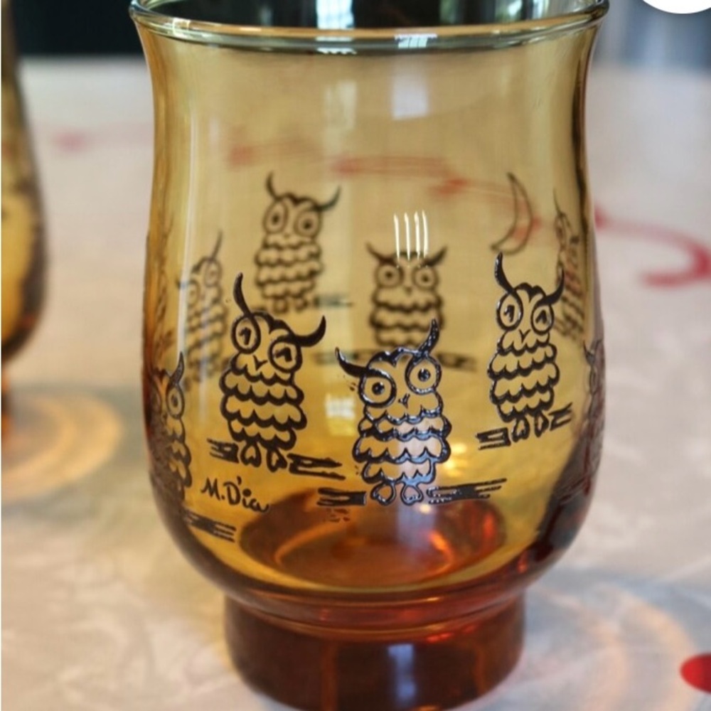 Vintage Libby Owl Glassware
